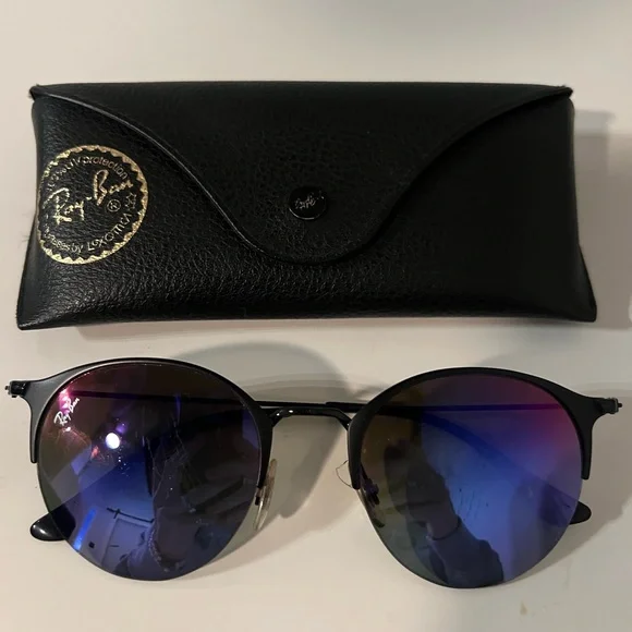 Ray-Ban | Accessories | Rayban Round Mirrored Sunglasses  display picture 2